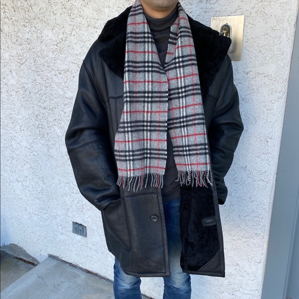 BURBERRY Authentic Check Plaid Scarf Lambswool NEW - Picture 1 of 8